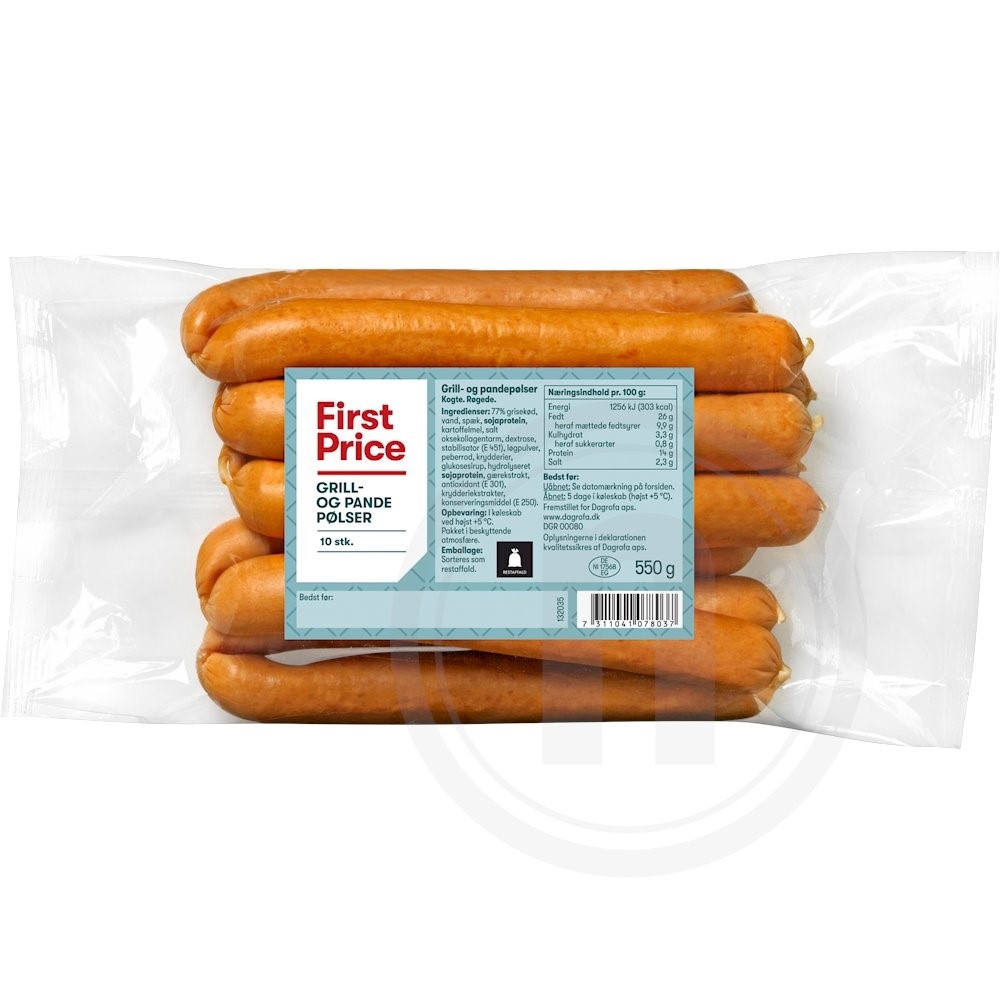 First Price Grill- og pande pølser