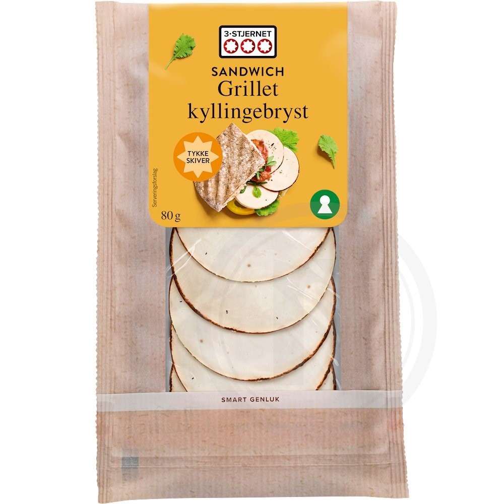 Grillet Kylling (i skiver)