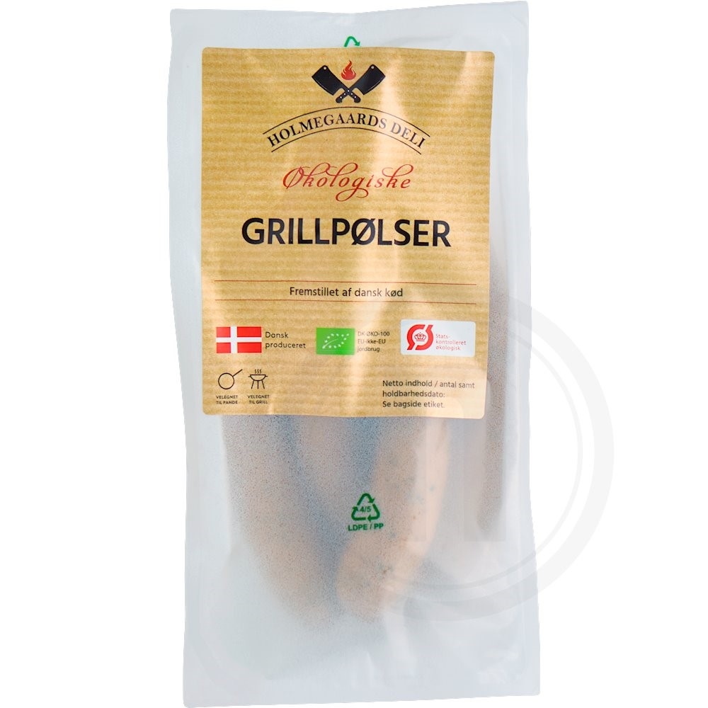 Grillpølser øko.