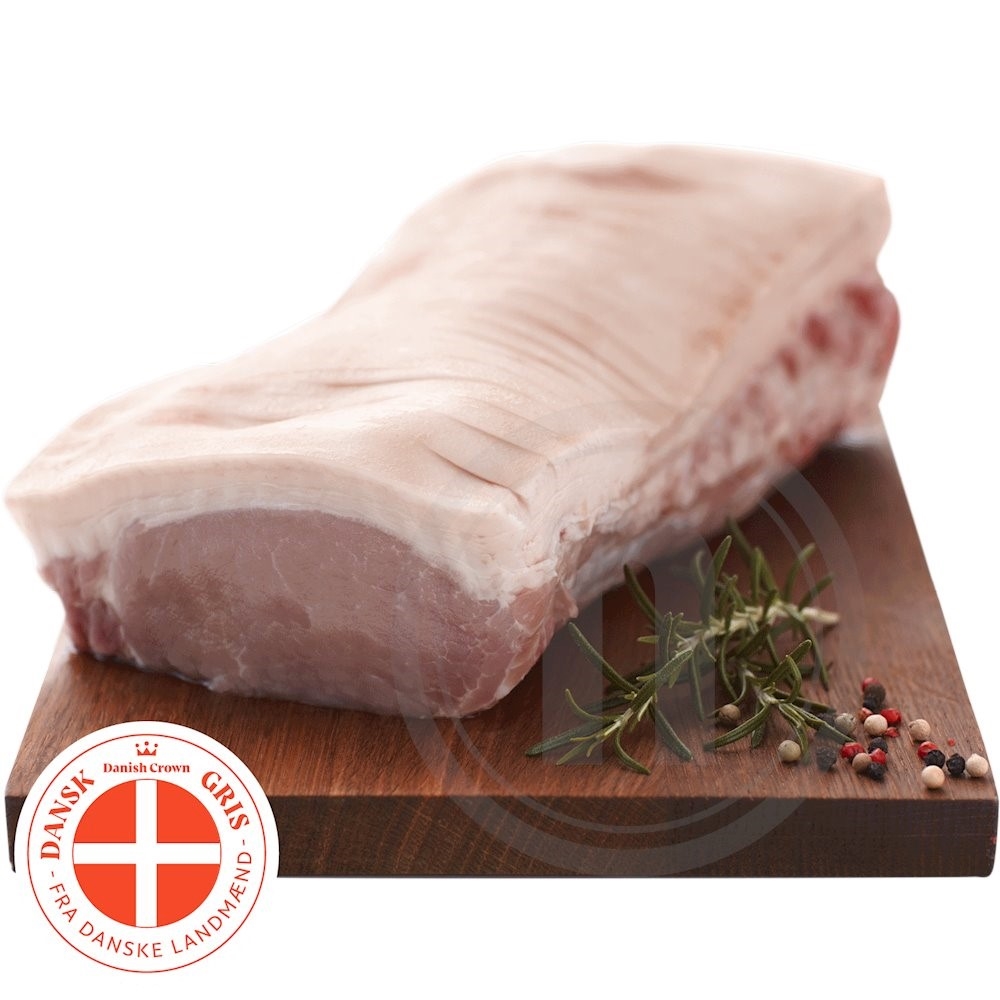 Danish Crown Grisekam ridset 2,4 kg