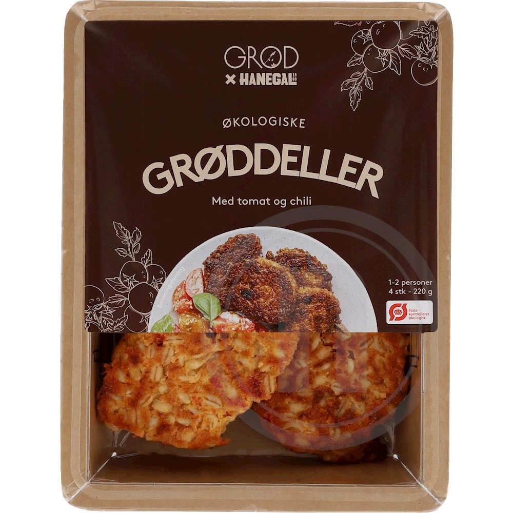 Hanegal Grøddeller med Tomat og Chili
