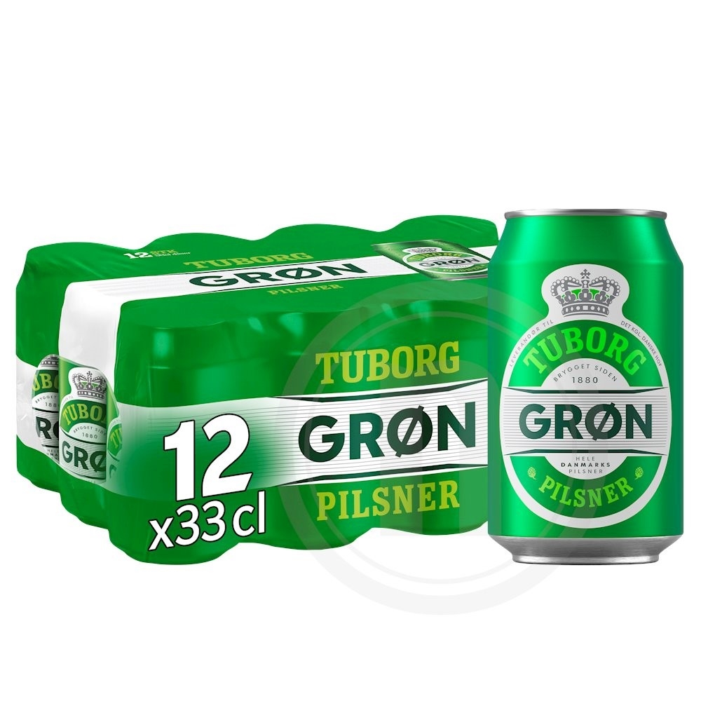 Grøn Tuborg (dåse)