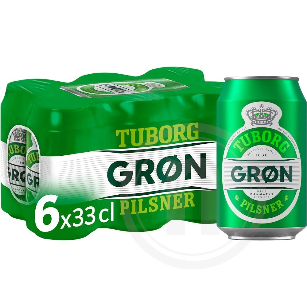 Grøn Tuborg (dåse)