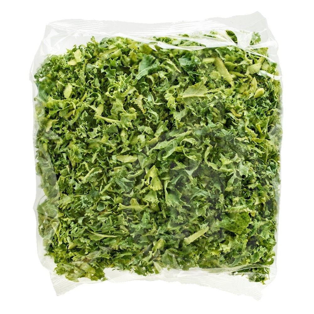 Grønkål fintsnittet