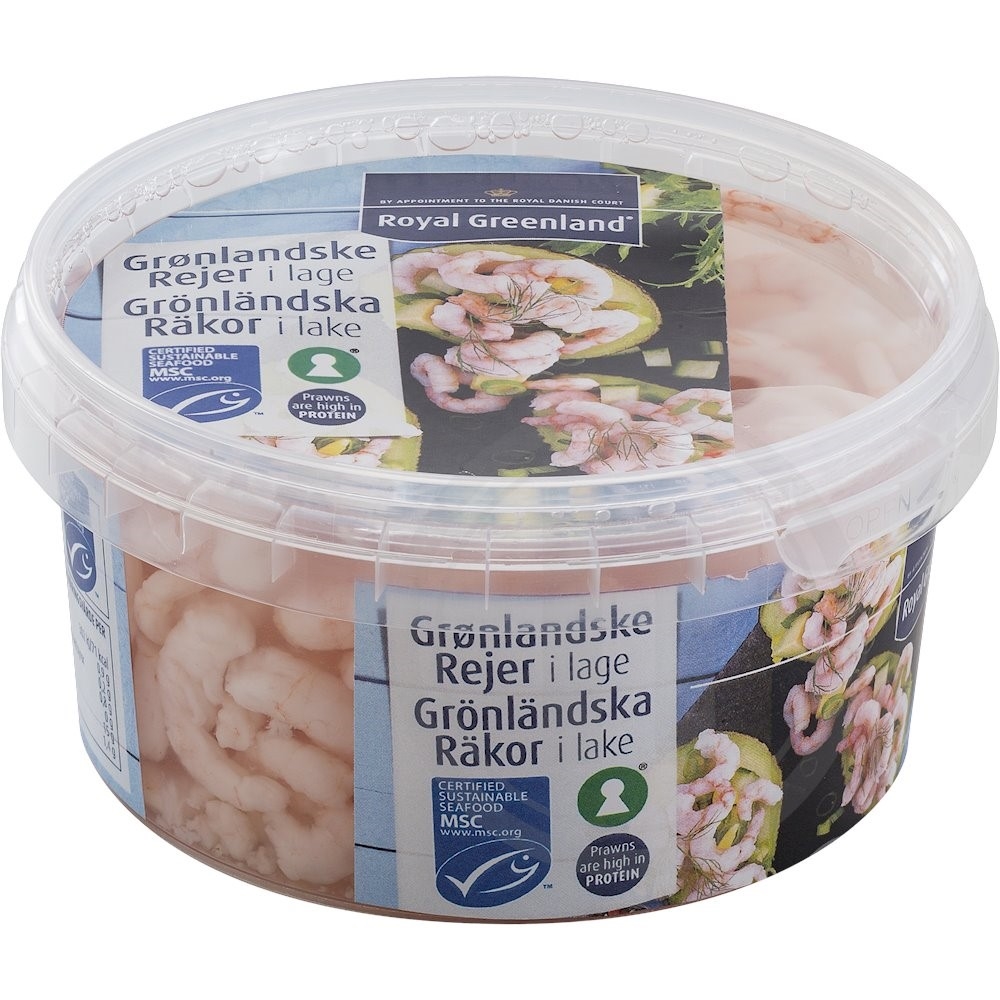 Grønlandske rejer i lage