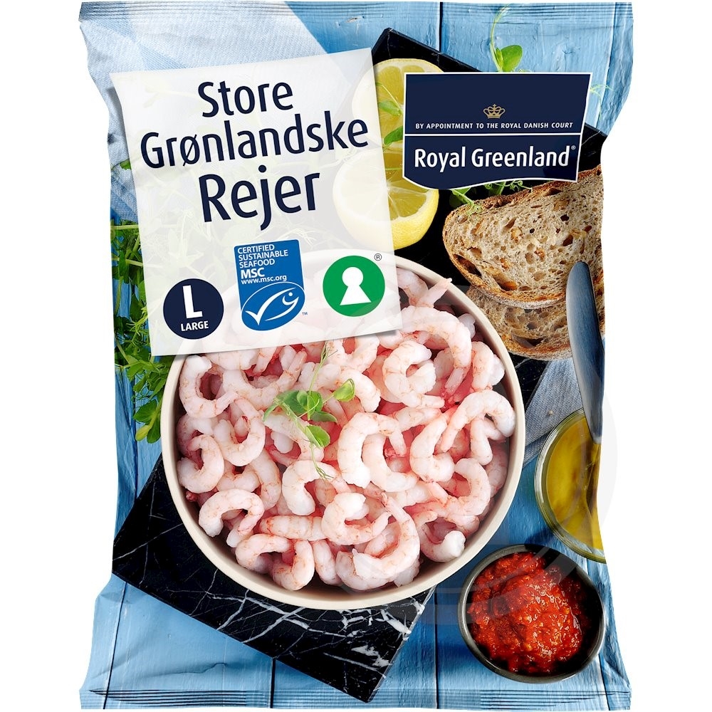 Royal Greenland Grønlandske rejer (store)