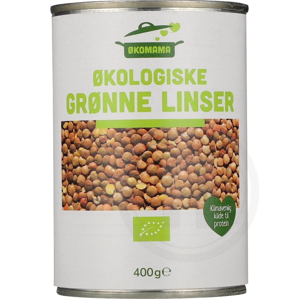 Grønne linser øko.