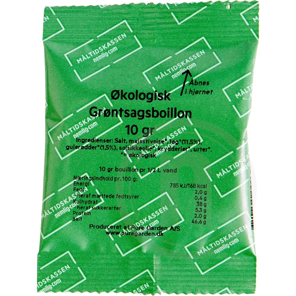 Grøntsagsbouillon øko.