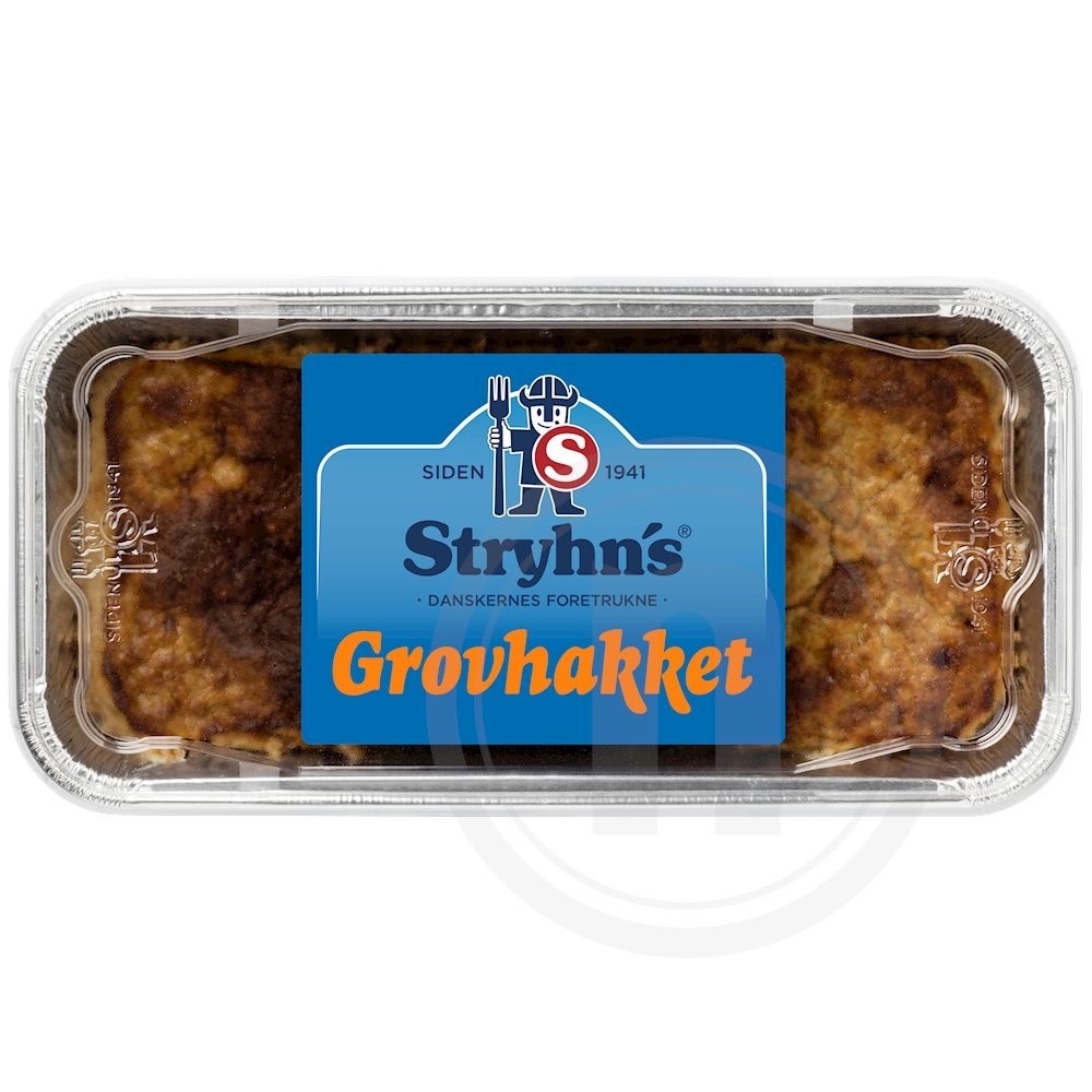 Grovhakket leverpostej
