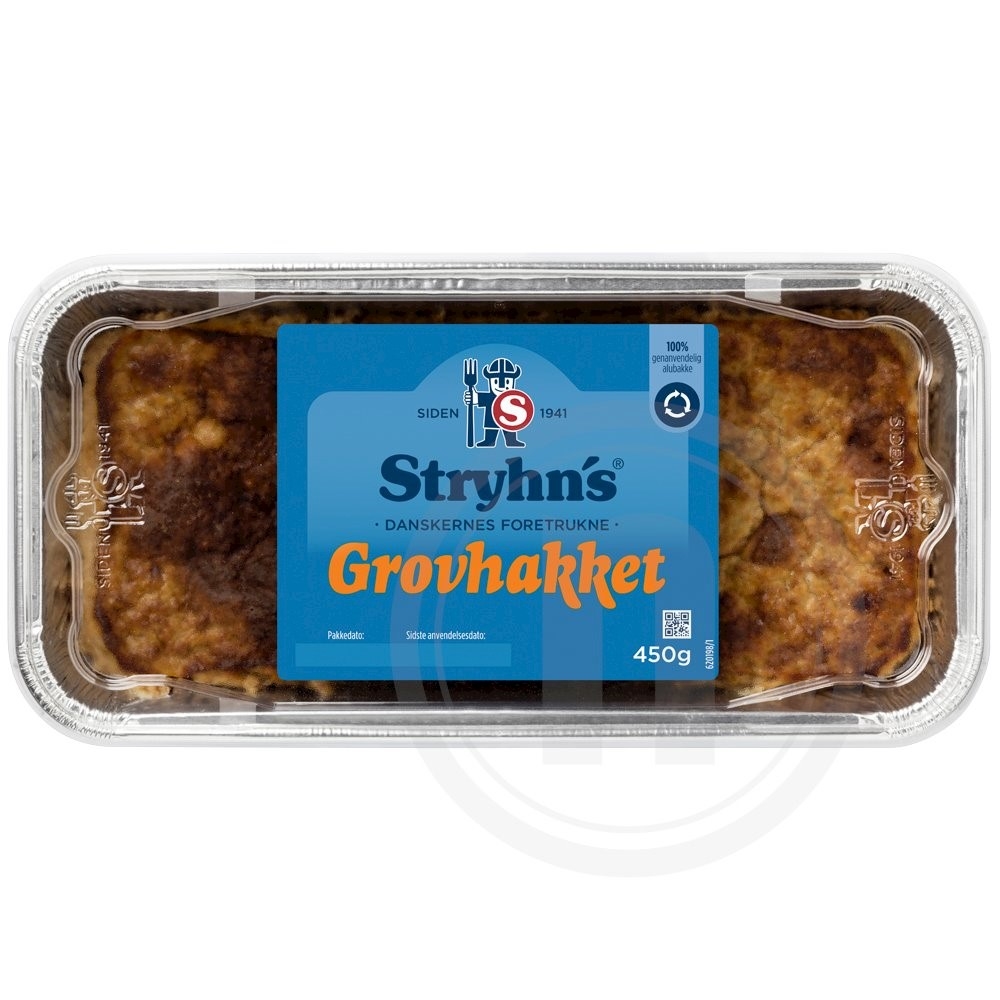 Grovhakket leverpostej