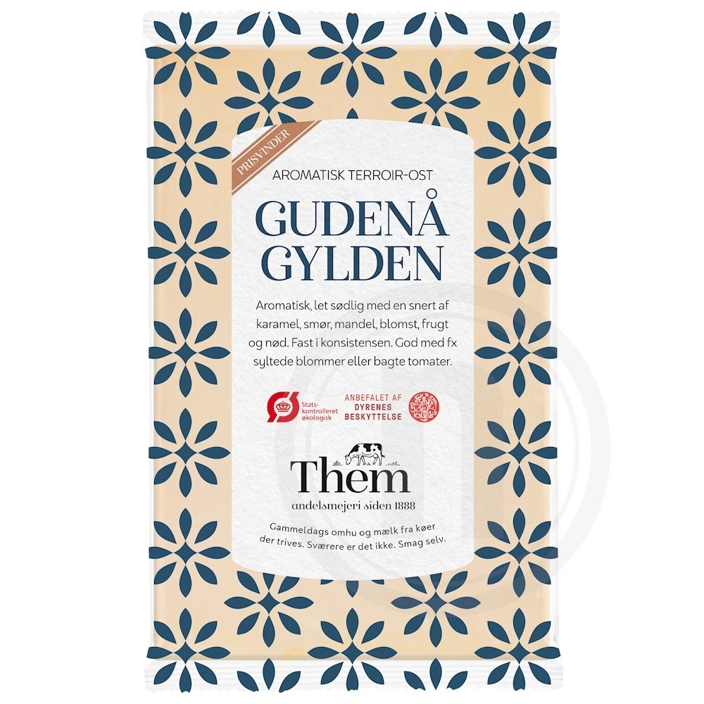 Gudenå gylden ost øko.