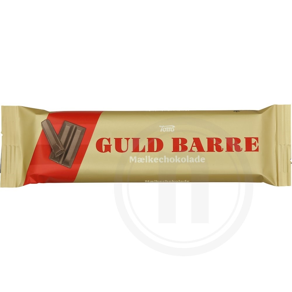 Guldbarre m. mælkechokolade