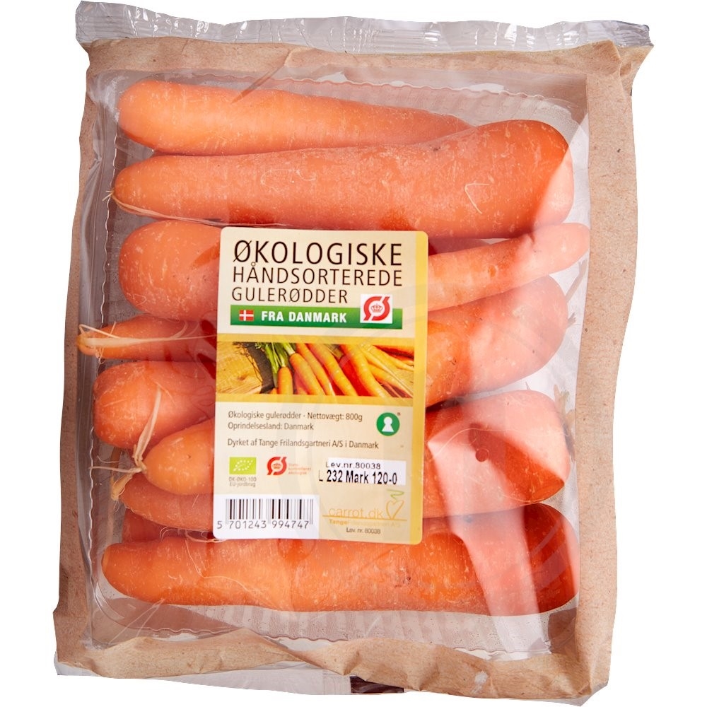 Gulerødder Øko.