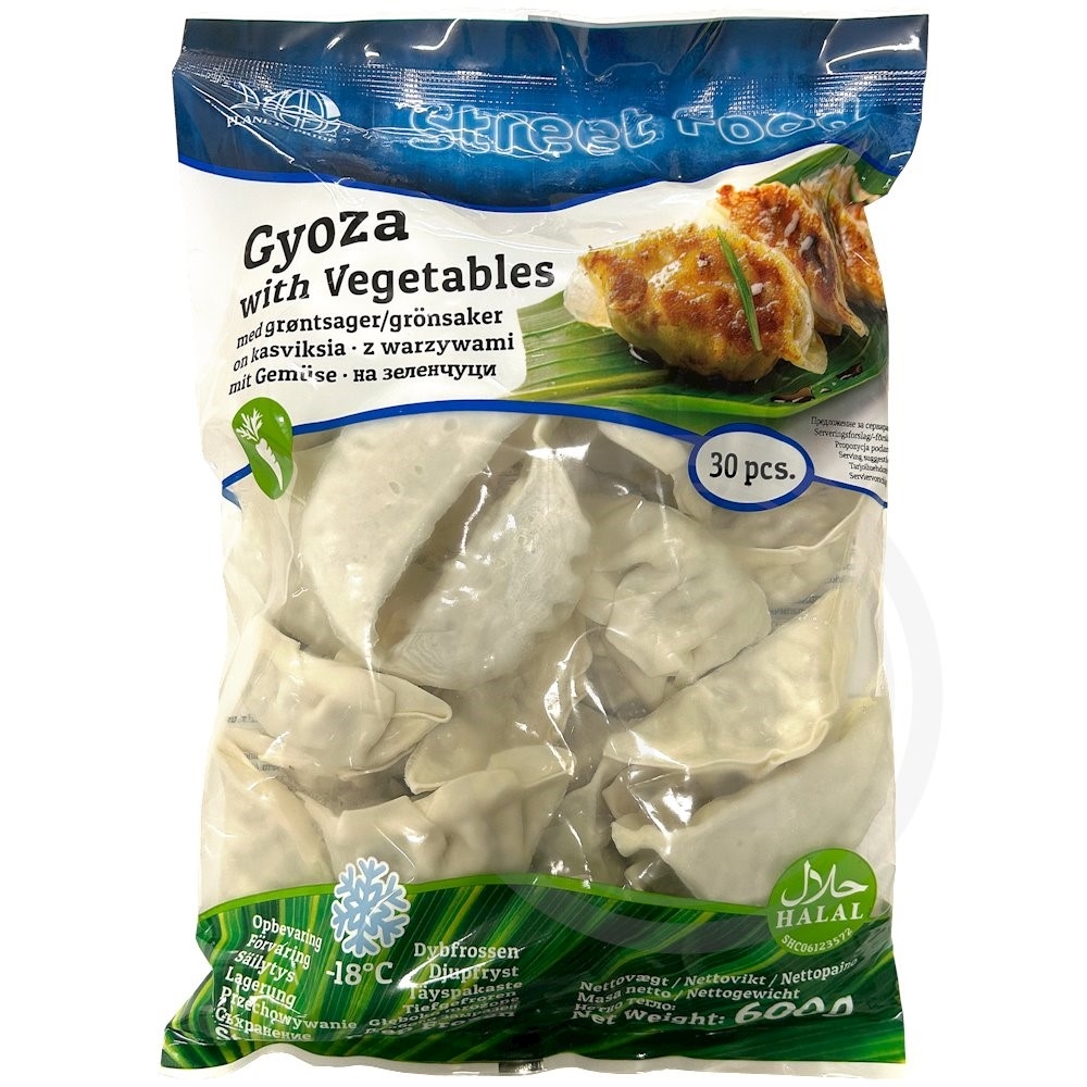 Gyoza m. grøntsager