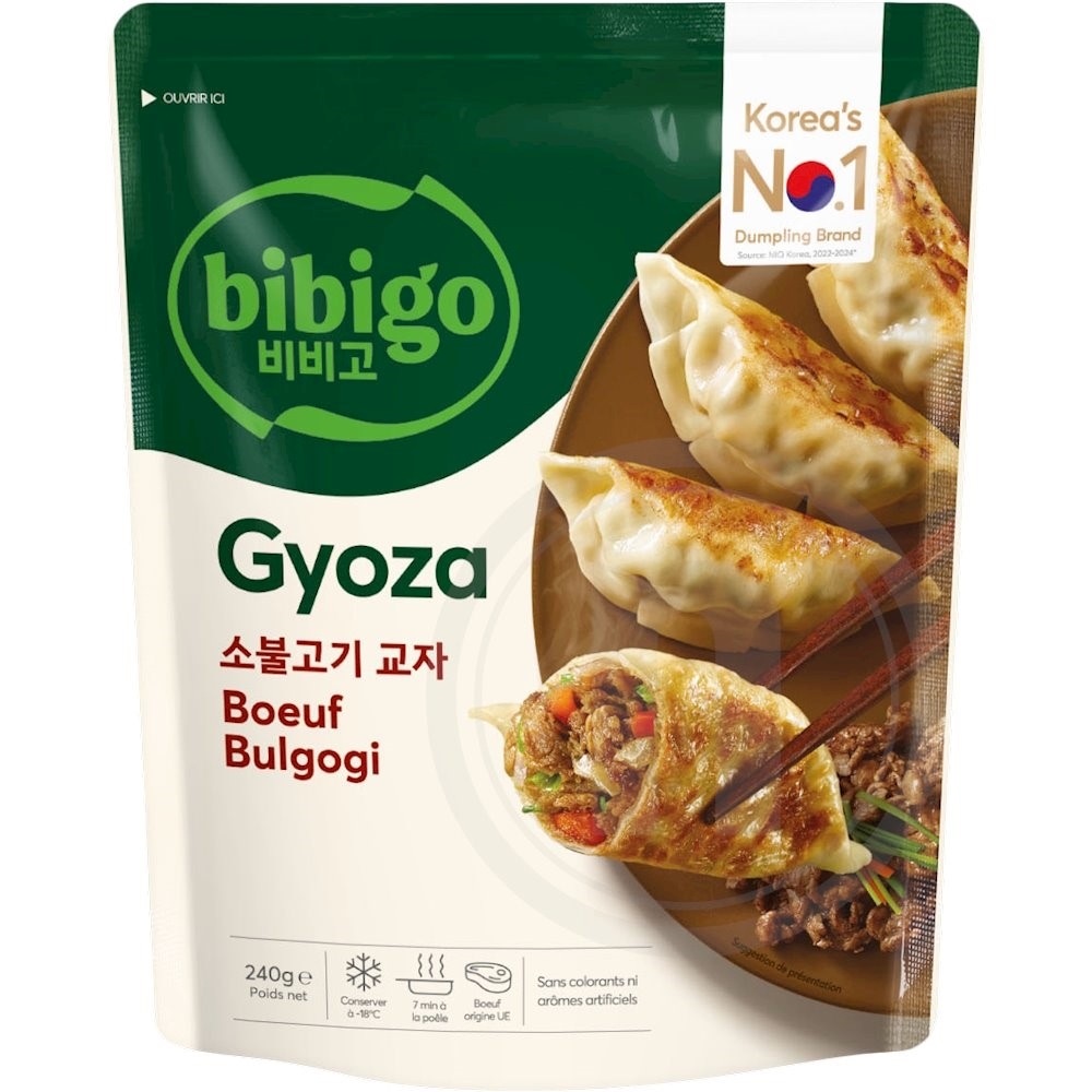 Gyoza m. oksekød bulgogi style