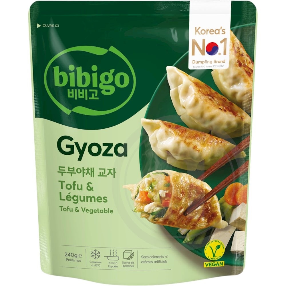 Gyoza m. tofu og grøntsager