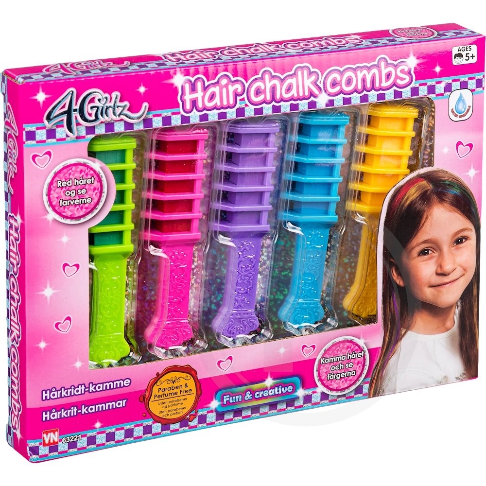 4 Girlz Hårkridt kam