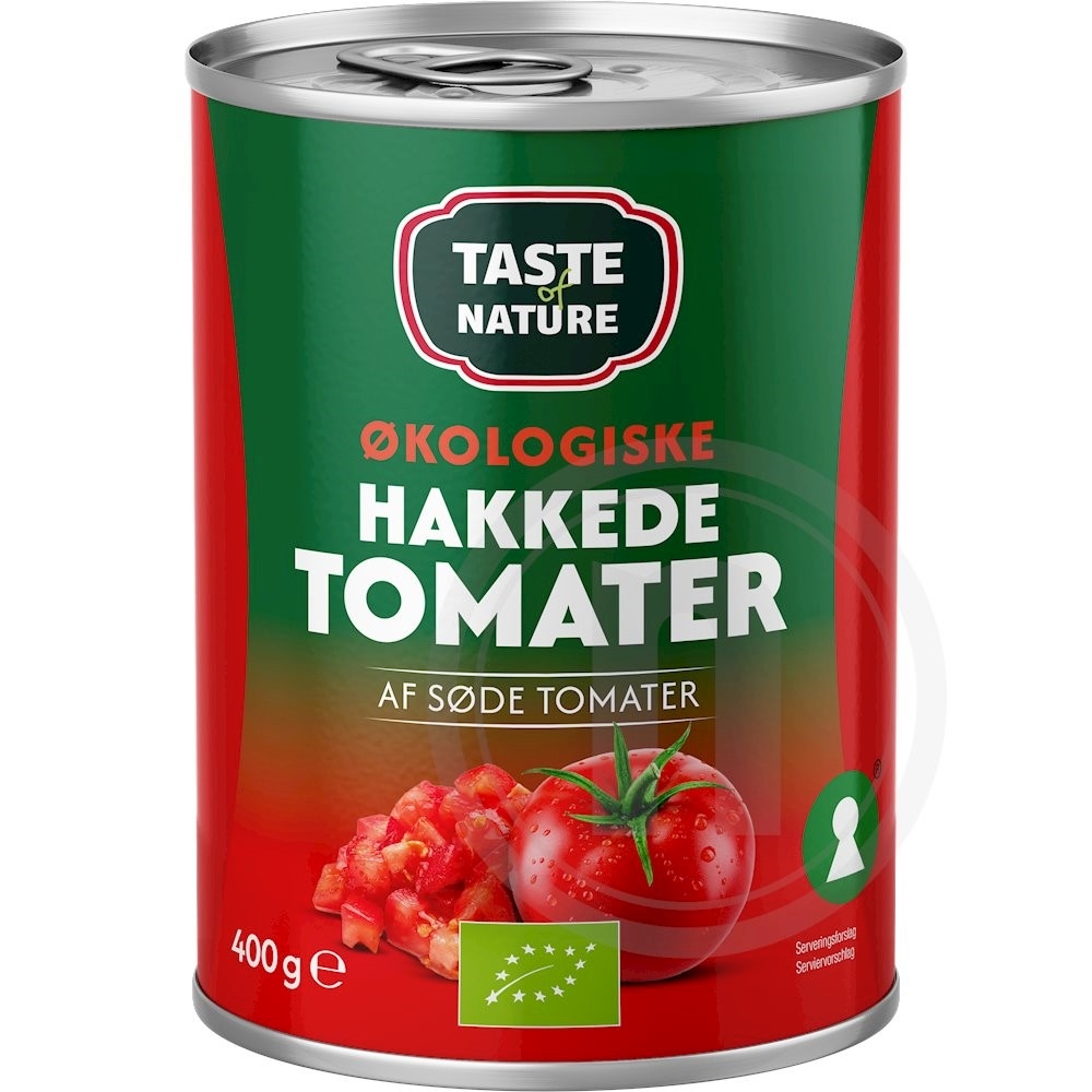Taste of Nature Hakkede tomater økologisk