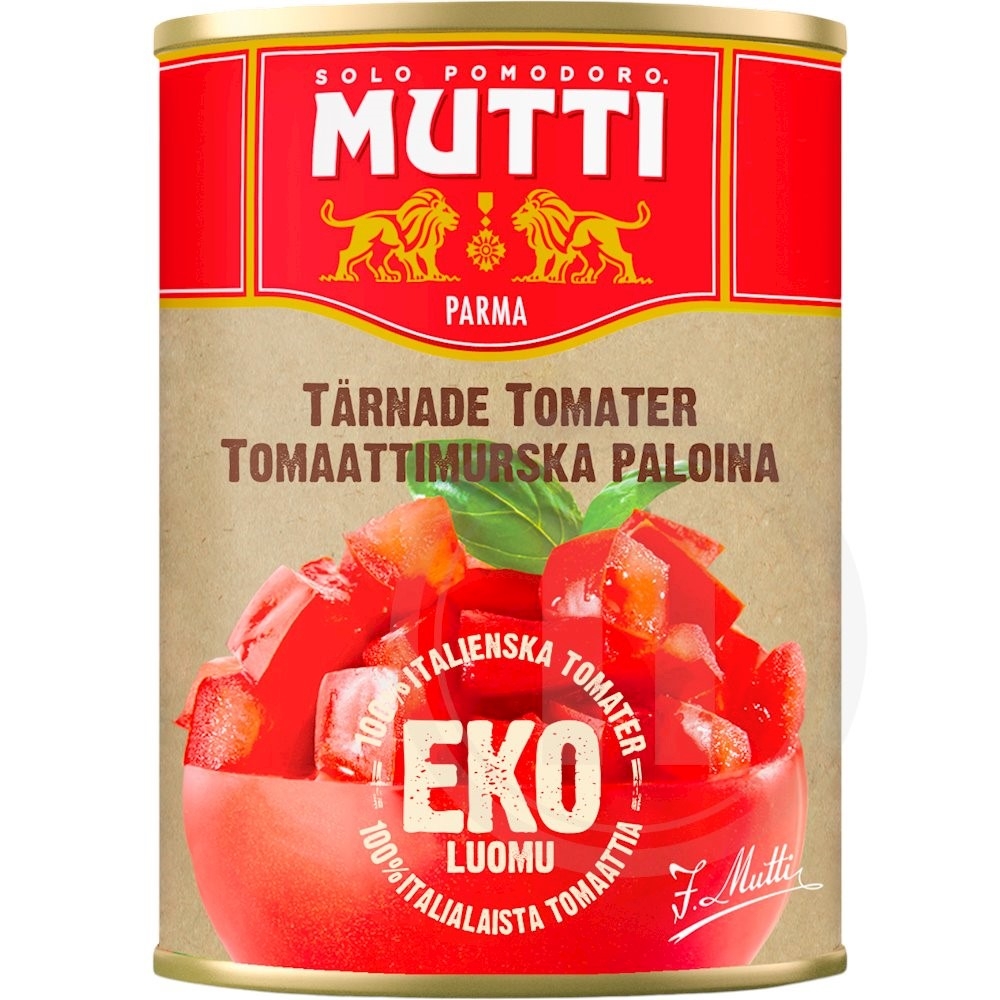 Hakkede tomater øko.