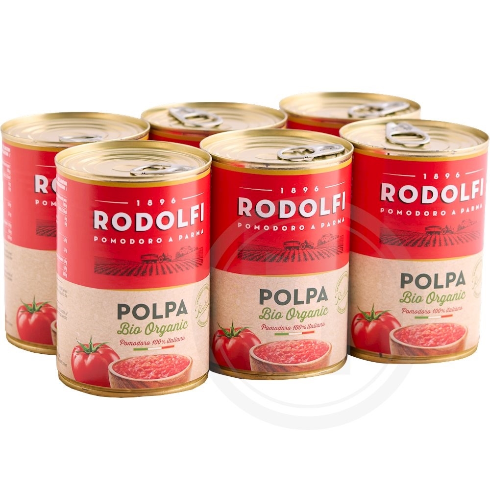 Rodolfi Hakkede tomater økologiske