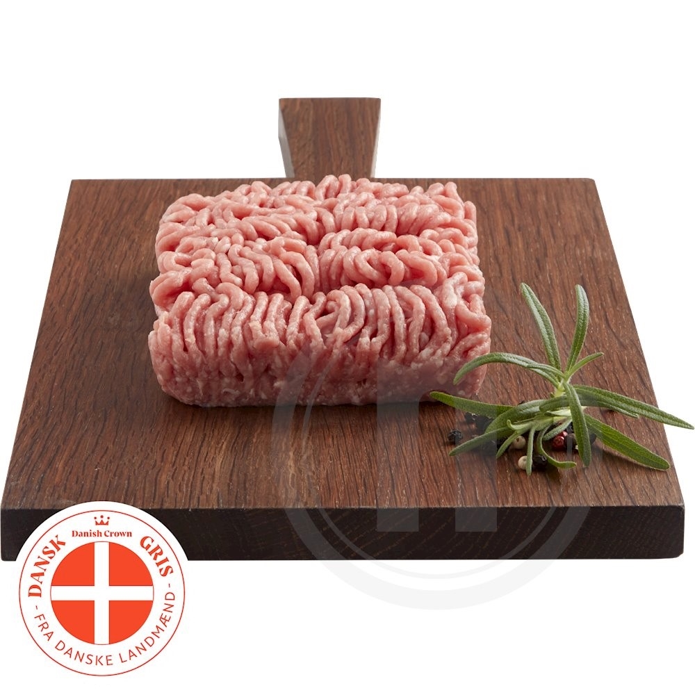 Danish Crown Hakket grise og kalvekød 4-7% 500 g
