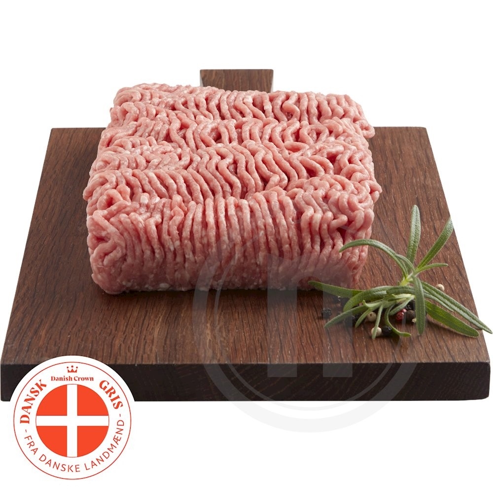 Danish Crown Hakket grise- og kalvekød 8-12% 1 kg