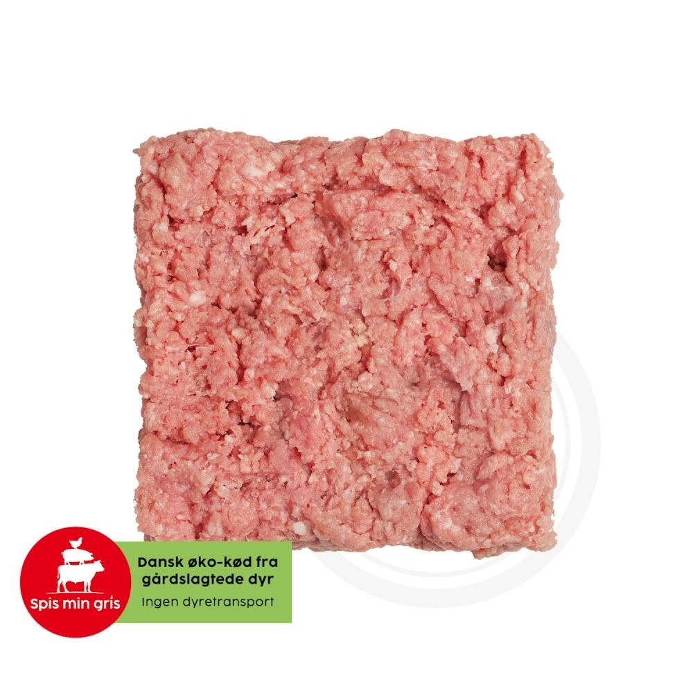 Spis min gris Hakket Grisekød Økologisk