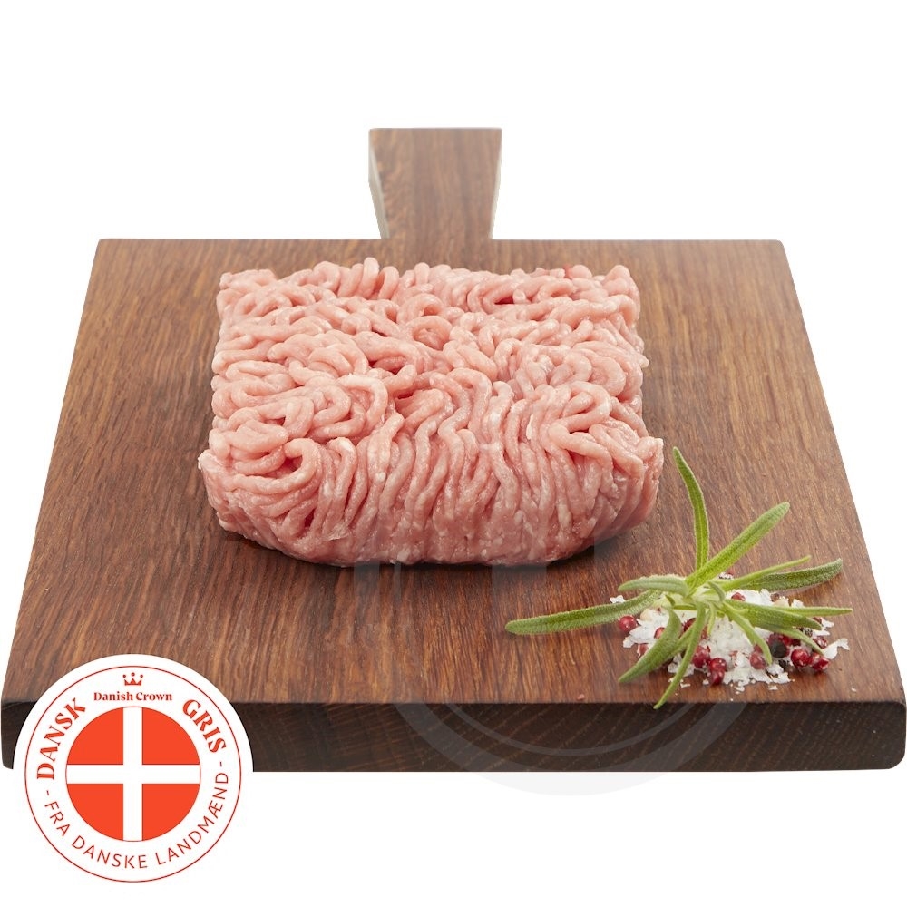 Danish Crown Hakket grisekød 4-7% 500 g
