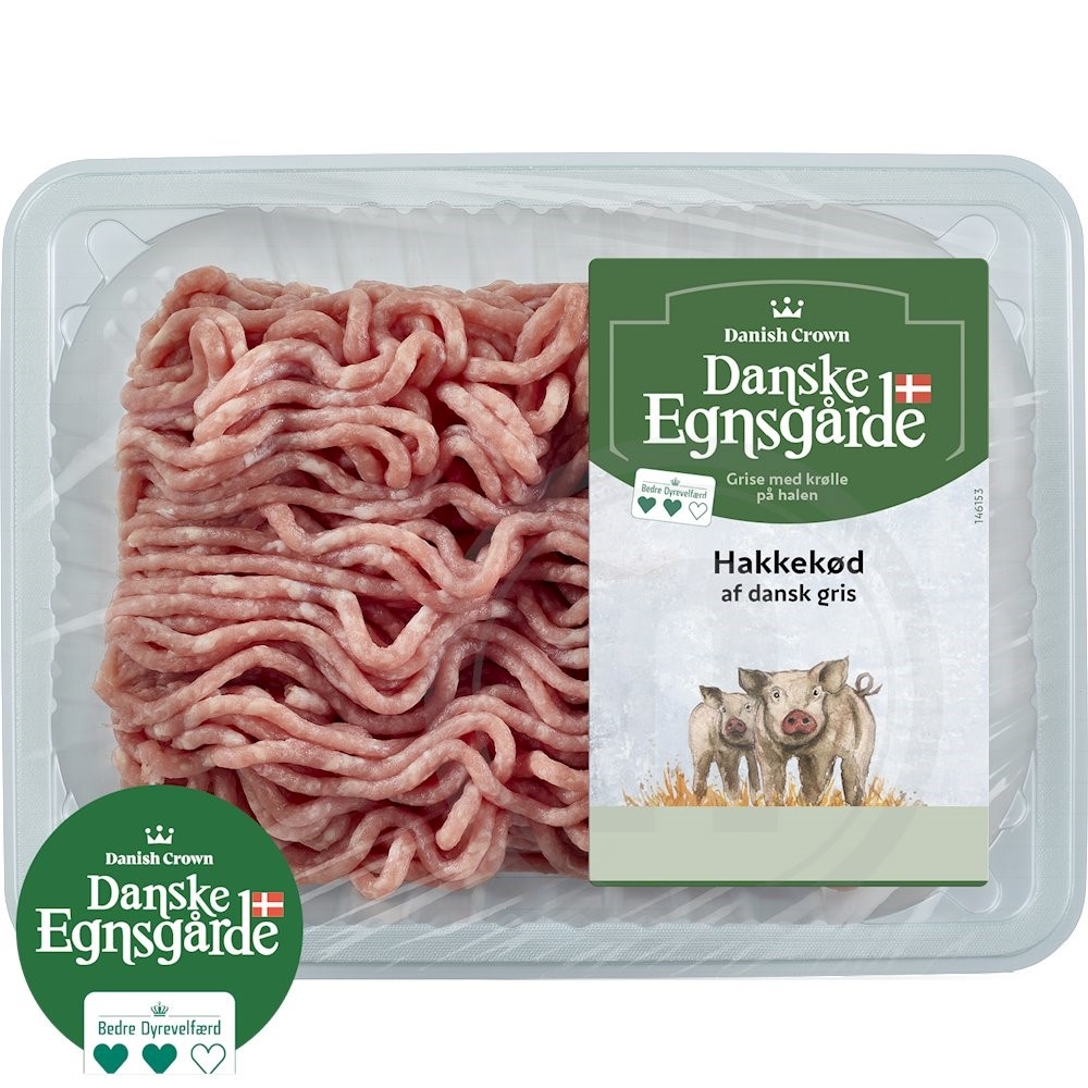 Danske Egnsgårde Hakket Grisekød 8-12% 400 g