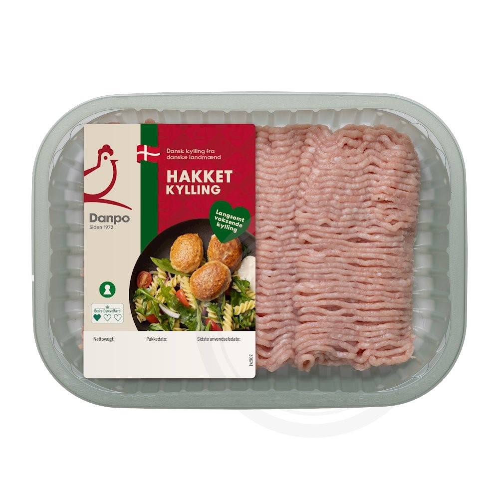 Hakket kyllingekød 3-7%