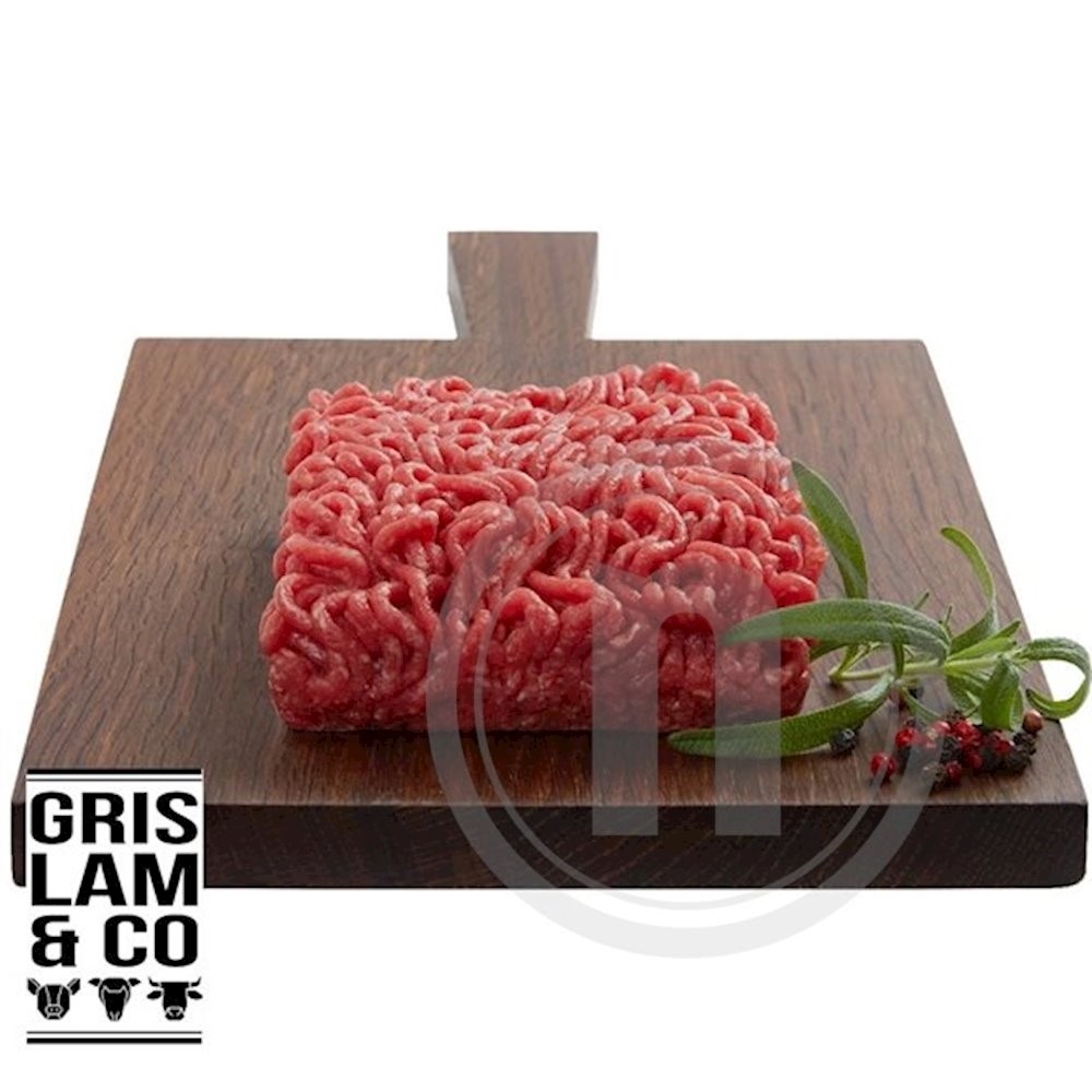 Gris Lam & Co Hakket Oksekød Økologisk 4-7%