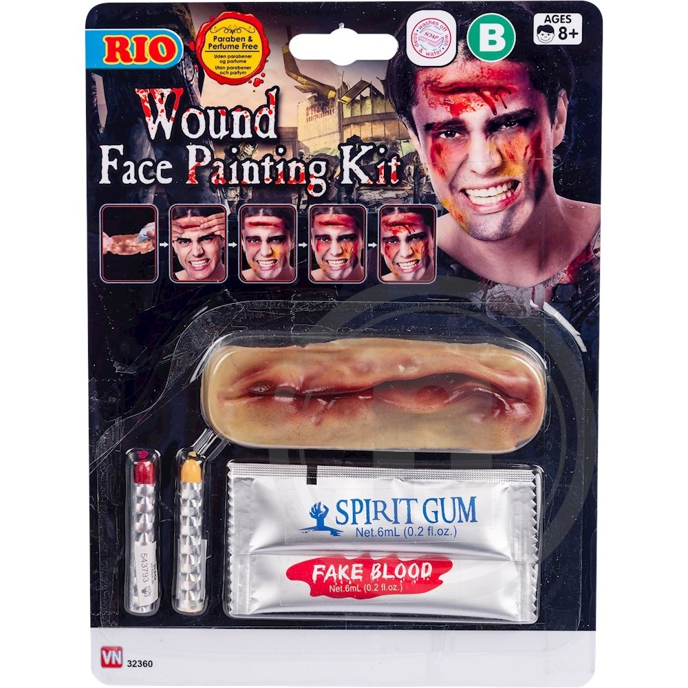 Rio Halloween Ansigtssår
