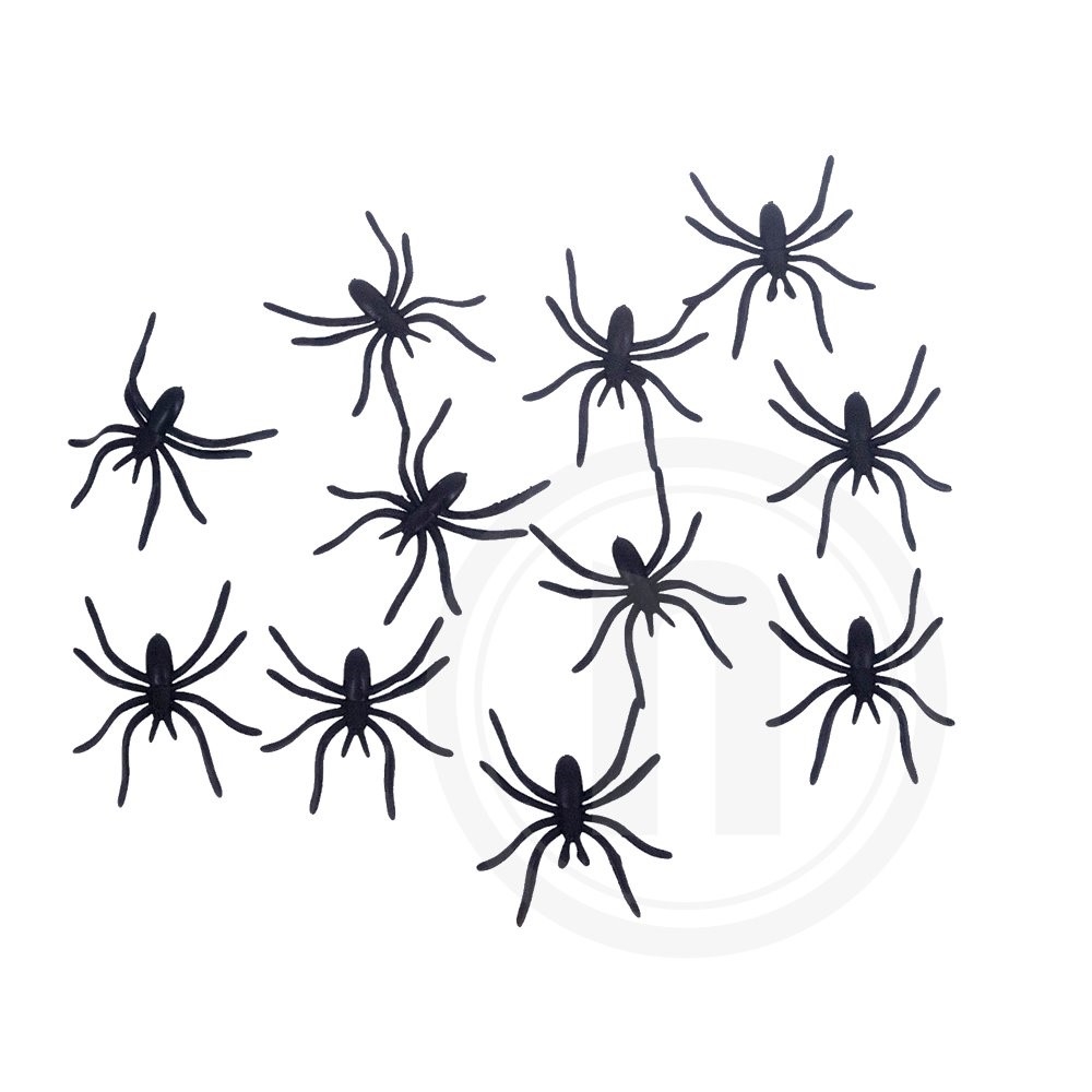 Halloween edderkopper (sort)
