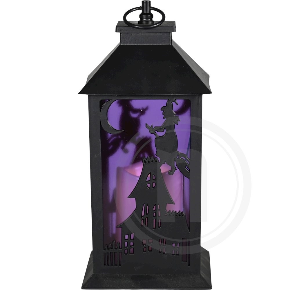 Halloween lanterne m. LED