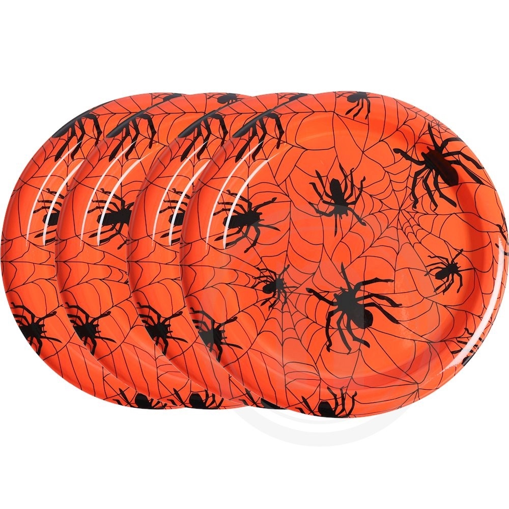 Halloween tallerkener (plast)