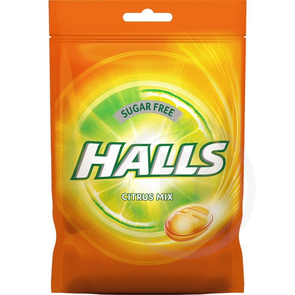 Halls citrus mix
