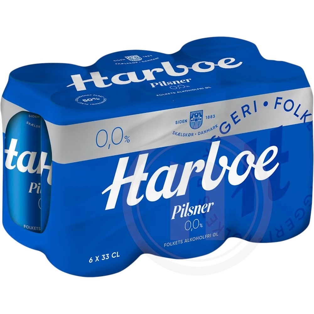 Harboe Pilsner 0,0% (dåse)