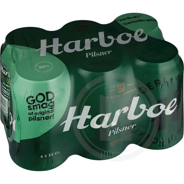Harboe Pilsner (dåse) fra Harboe – Leveret med nemlig.com