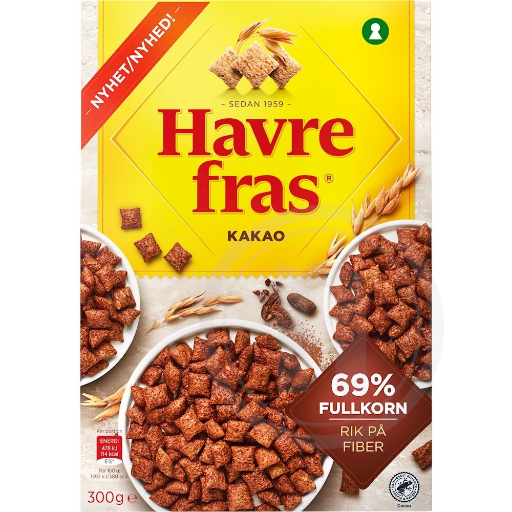 Havrefras m. kakao