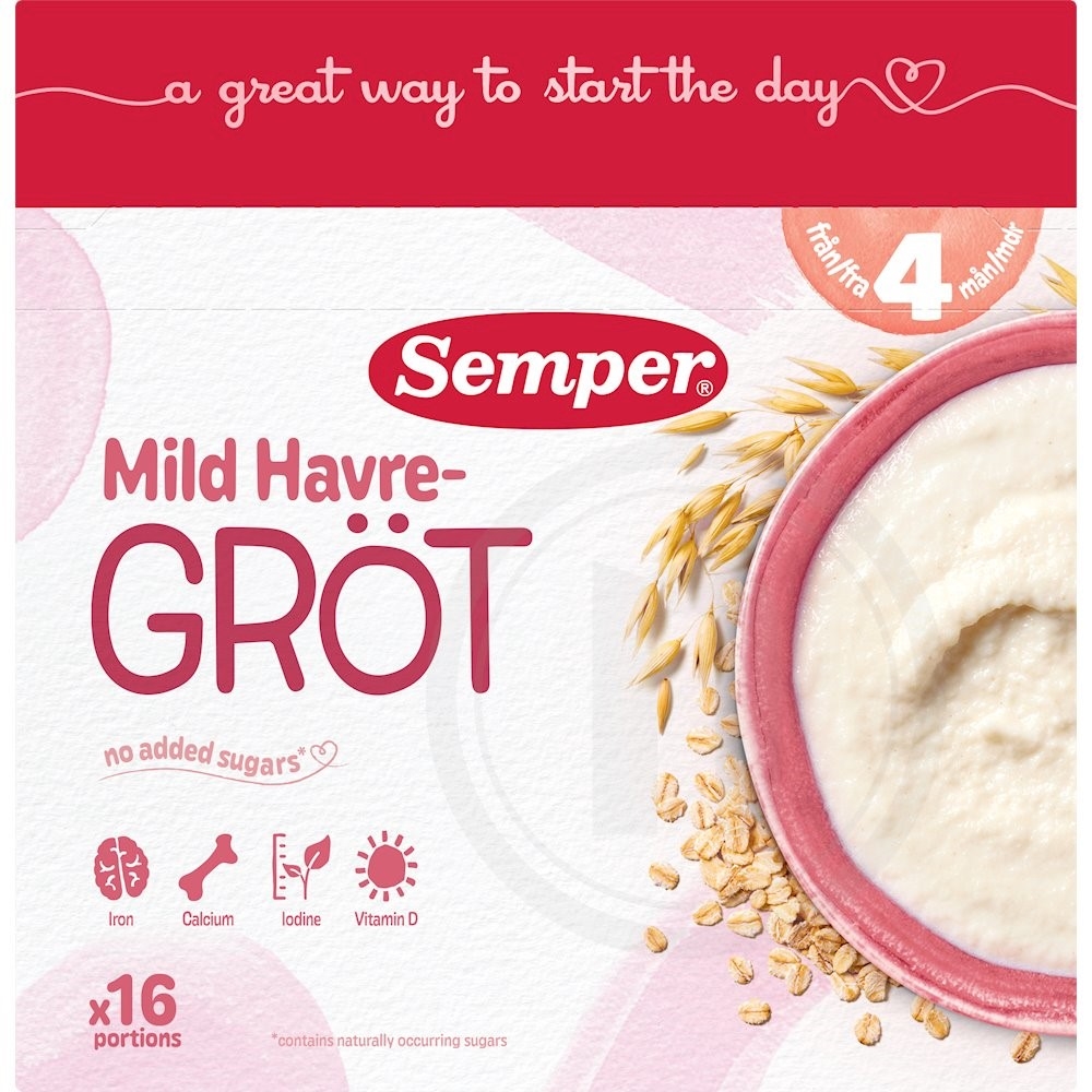 Semper Havregrød mild