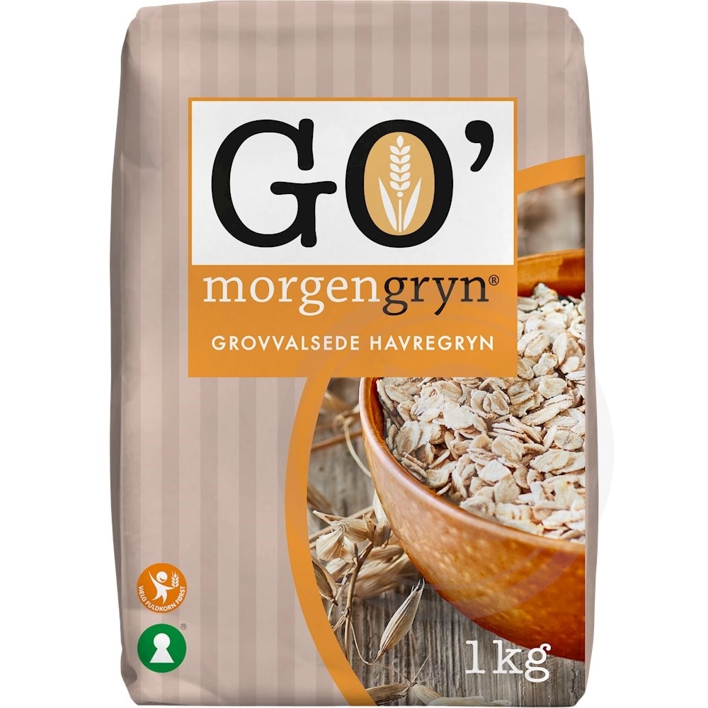 Go' Morgen Havregryn grovvalsede