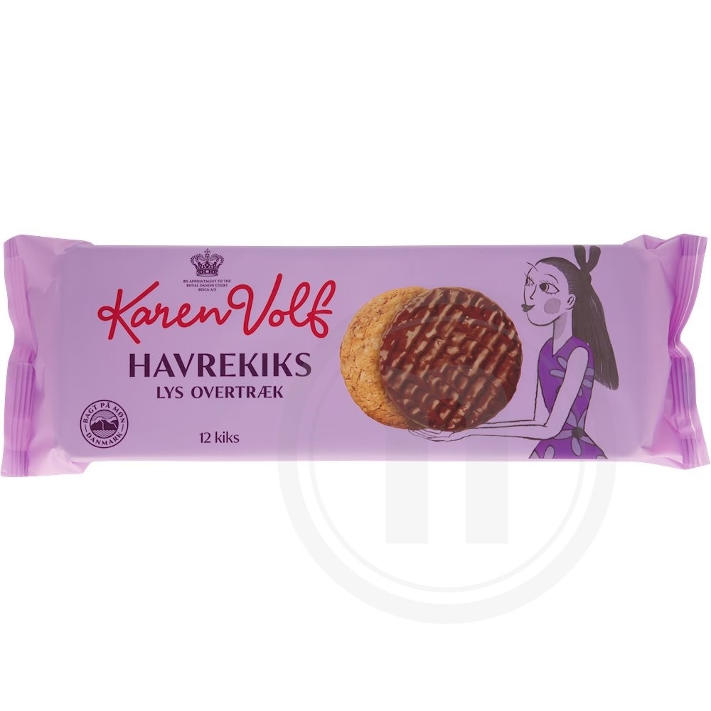Havrekiks m. lys overtræk