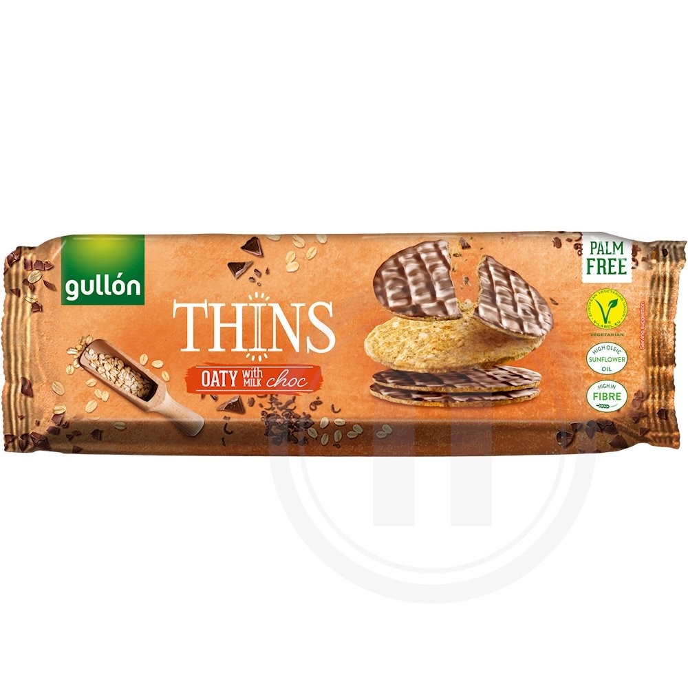 Gullon Havrekiks med Mælkechokolade