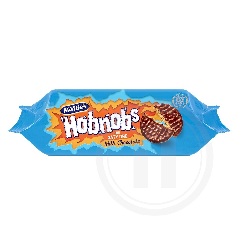 Havrekiks m. mælkechokolade