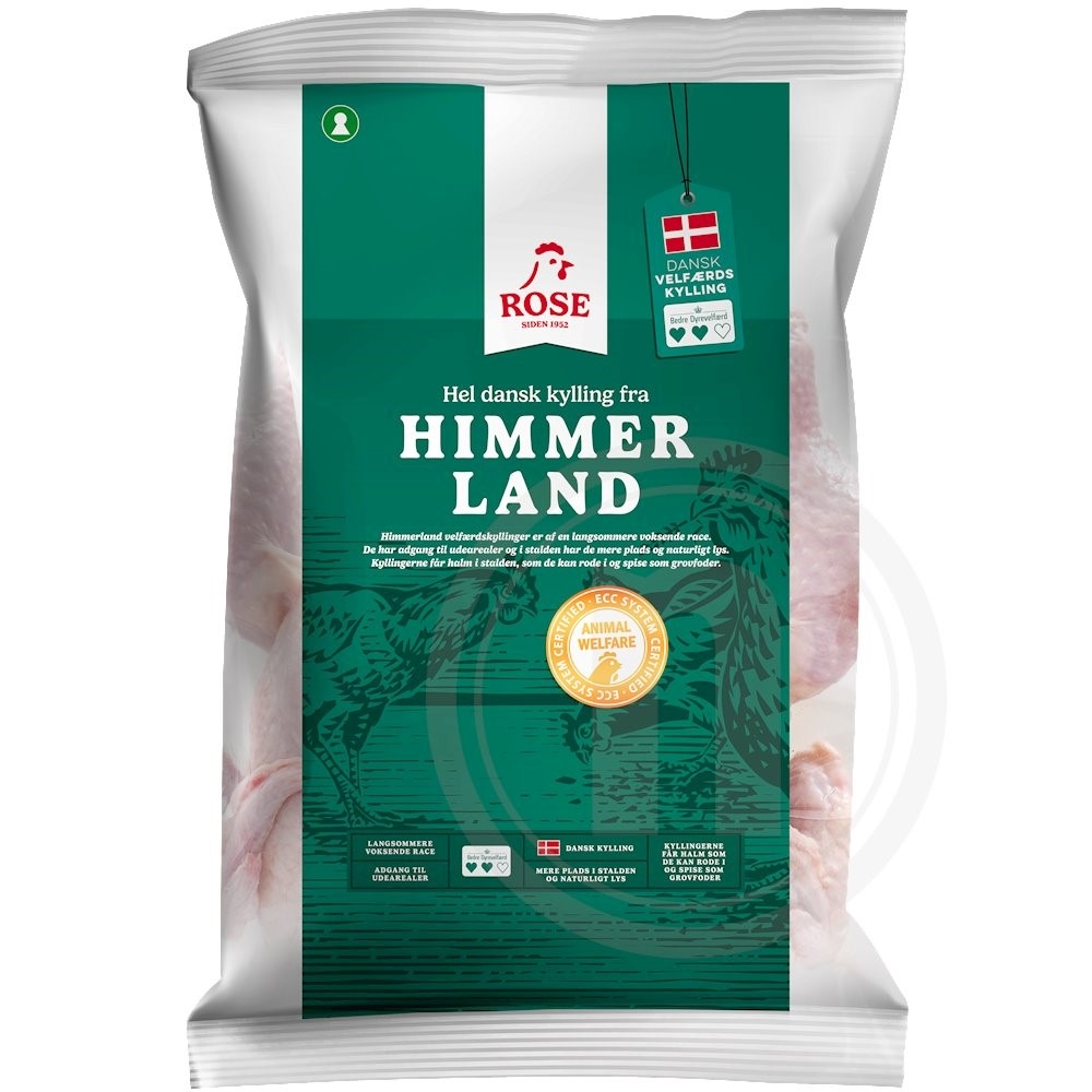 Hel kylling u. indmad