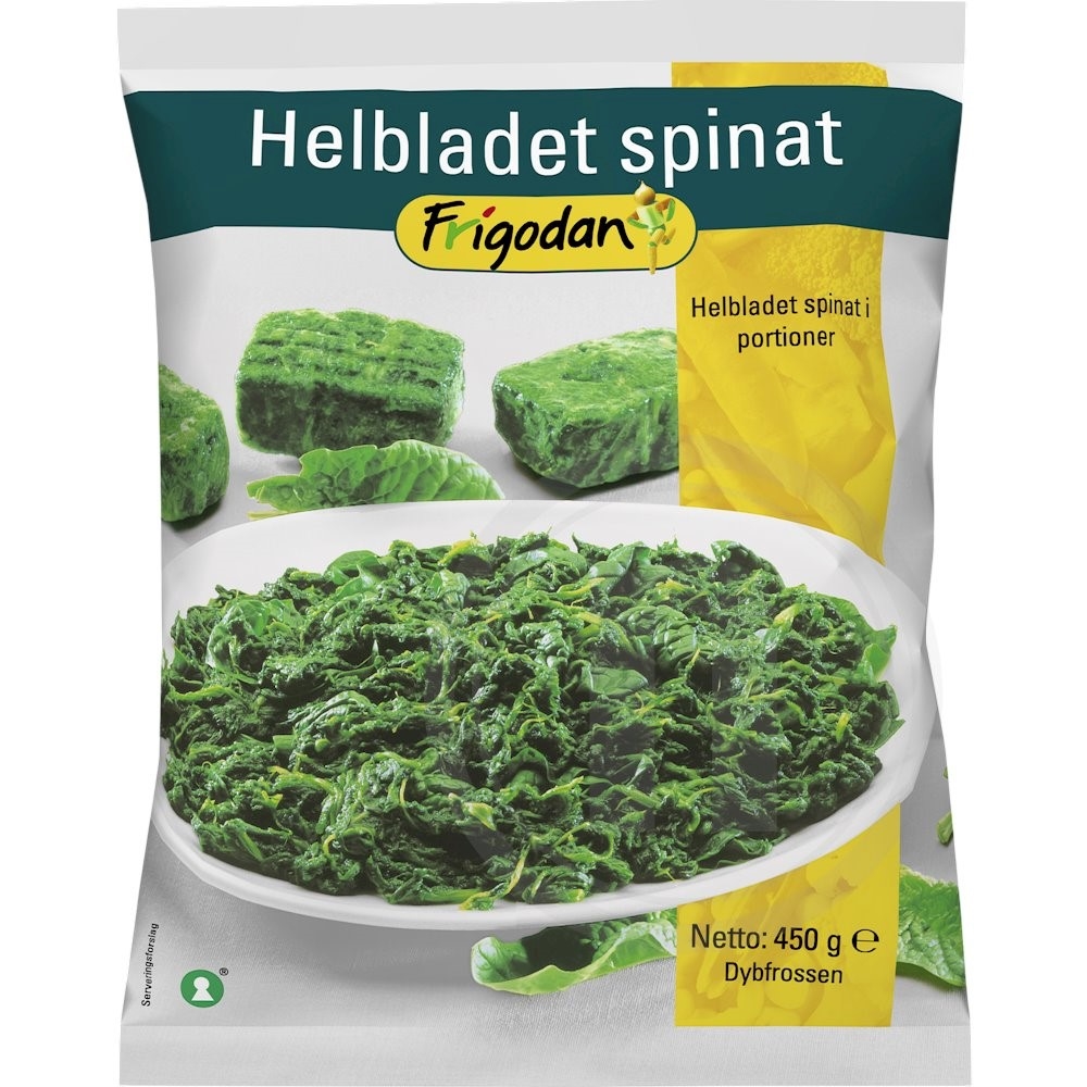 Frigodan Helbladet Spinat Portionskugler