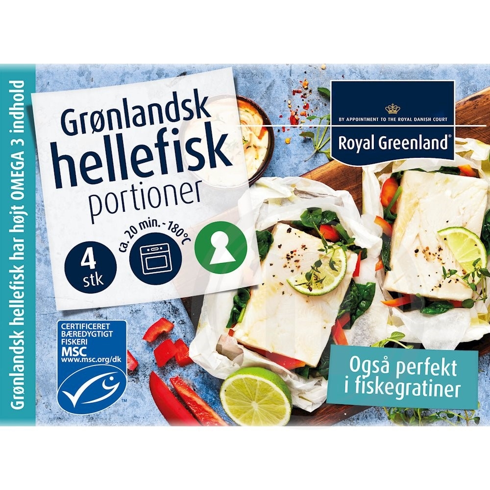 Royal Greenland Hellefisk Portioner MSC