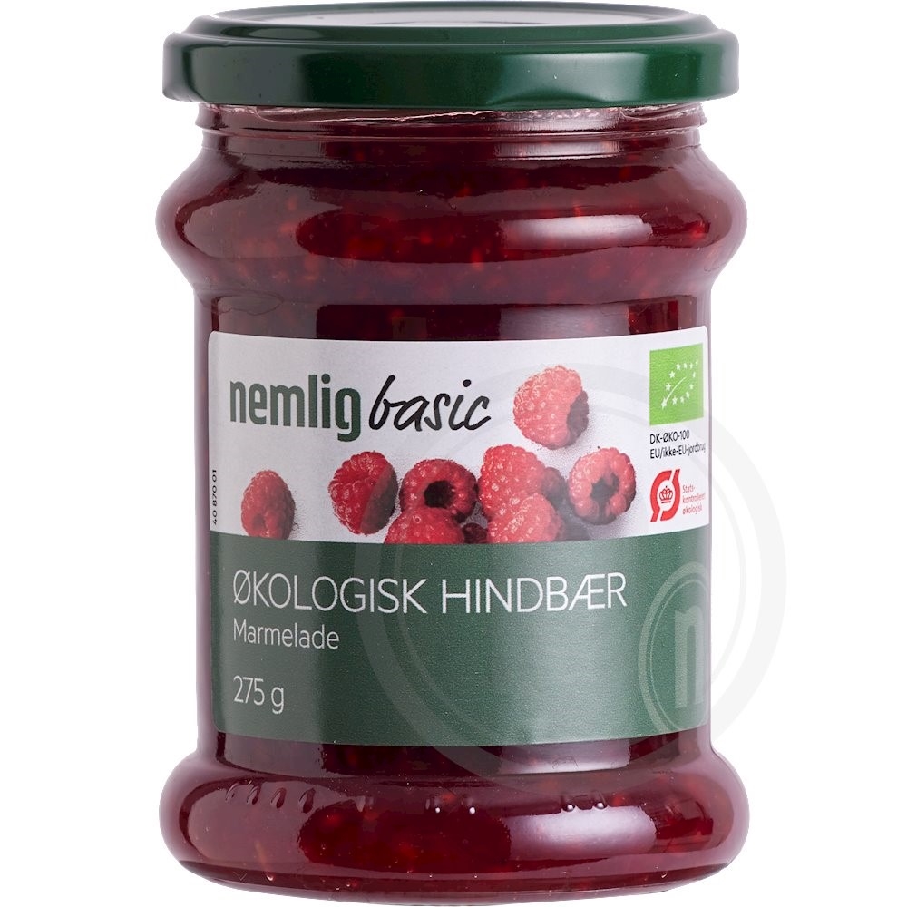 nemlig basic Hindbærmarmelade øko.