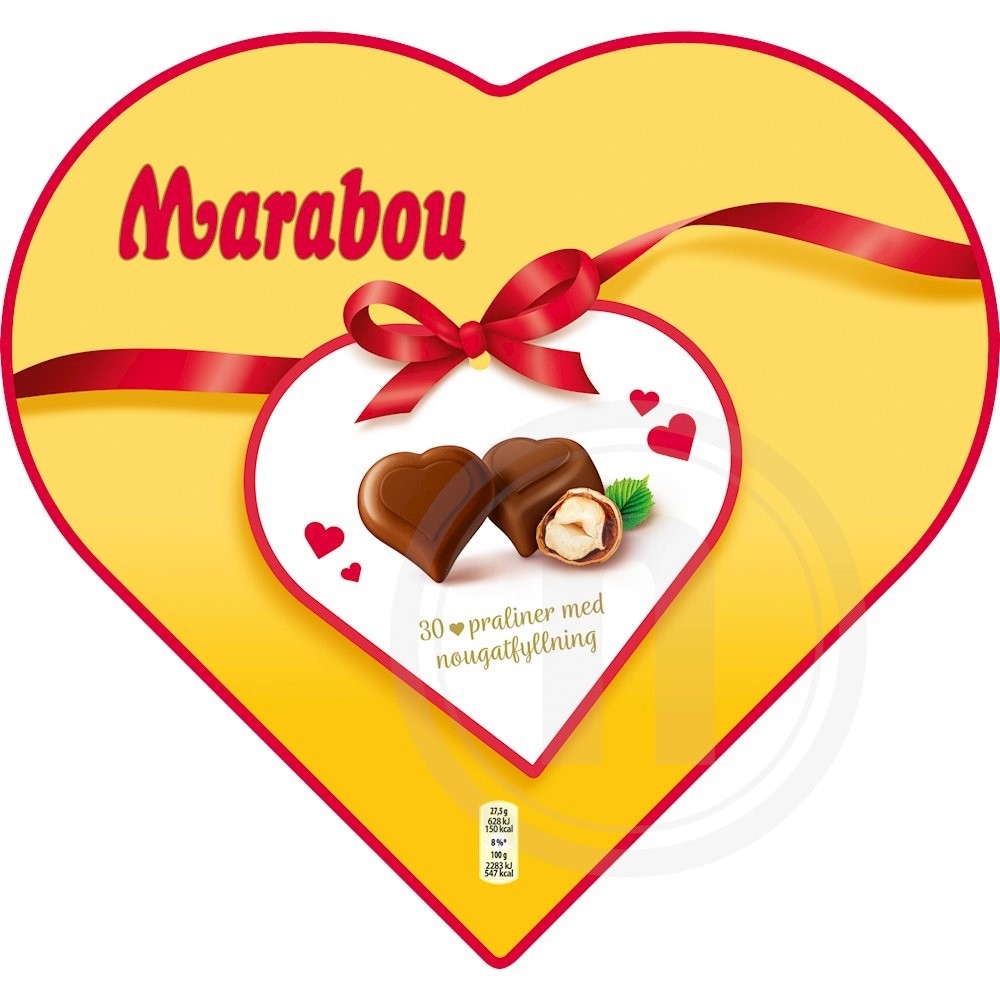 Marabou Hjerte chokoladeæske