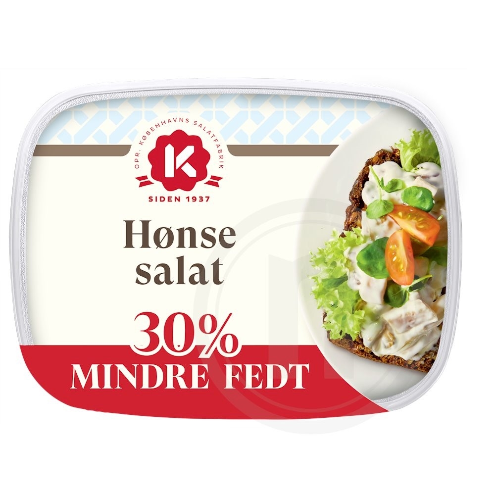 Hønsesalat 30% mindre fedt